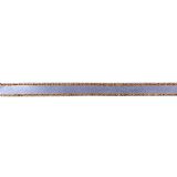 Nylon Satin Ribbon with Metallic Golden Edge
