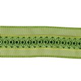 Sheer Ribbon with Metallic Yarn