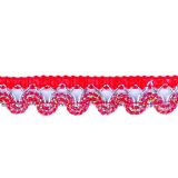 Trimming with Metallic Yarn/Lurex