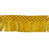 Fringe by Pure Metalic Yarn or Lurex