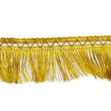 Fringe by Pure Metalic Yarn or Lurex