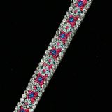 Iron on Rhinestone chain